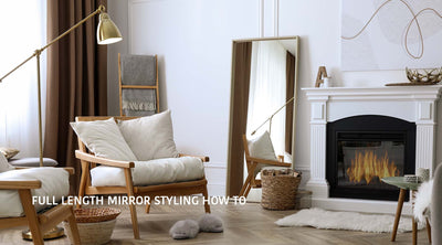 How to incorporate a full-length mirror into your space