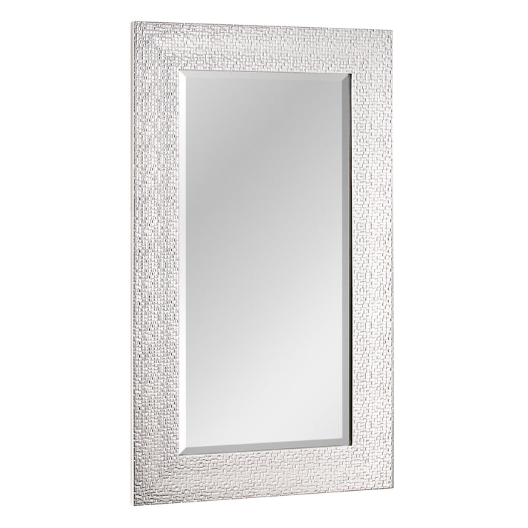 Head West Tile Textured Frame Vanity Accent Mirror