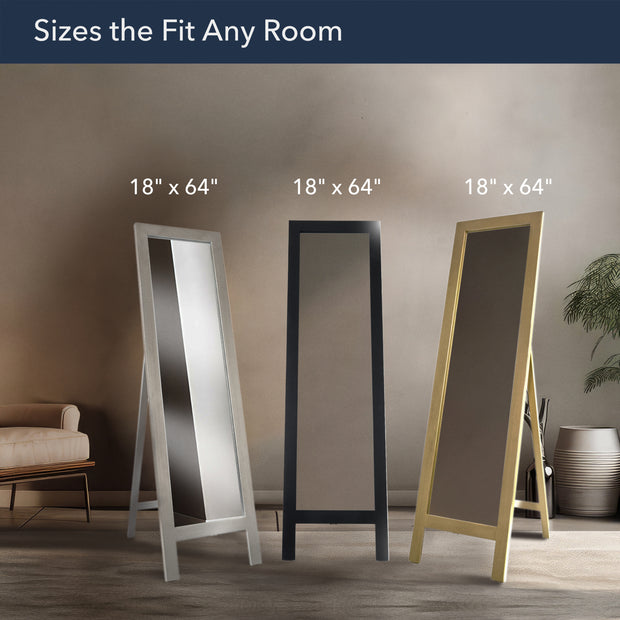 Head West Full Size Free Standing Easel Dressing Mirror