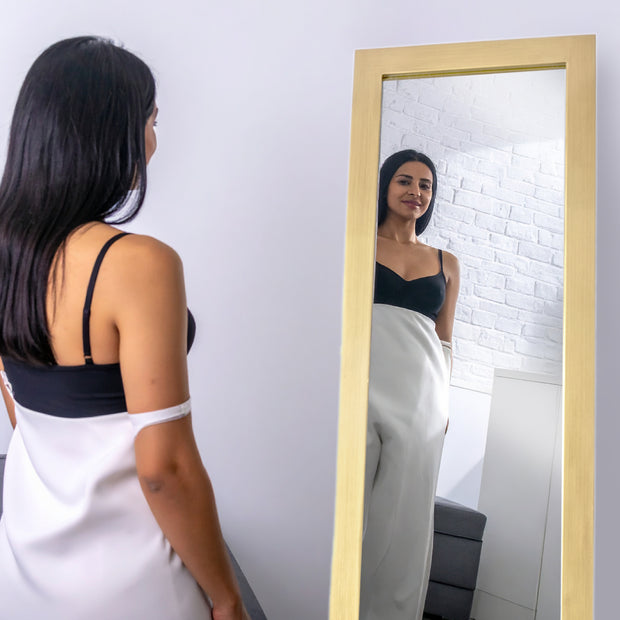 Head West Full Size Free Standing Easel Dressing Mirror
