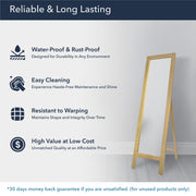 Head West Full Size Free Standing Easel Dressing Mirror