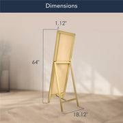 Head West Full Size Free Standing Easel Dressing Mirror