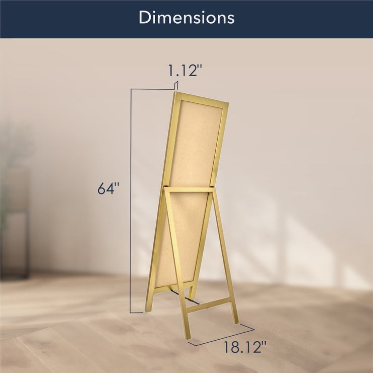 Head West Full Size Free Standing Easel Dressing Mirror