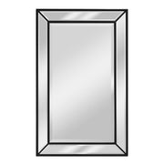 Head West Metro Beaded Glass Framed Vanity Mirror