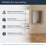 Head West Oil-Rubbed Framed Wall Mirror