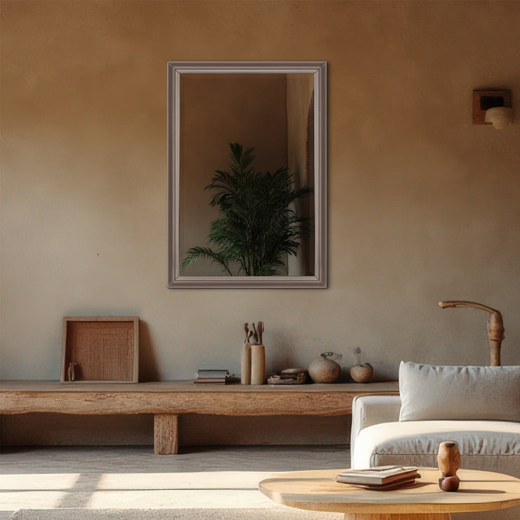 Head West Oil-Rubbed Framed Wall Mirror