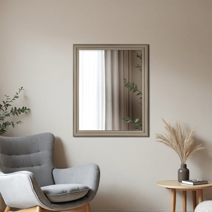 Head West Oil-Rubbed Framed Wall Mirror