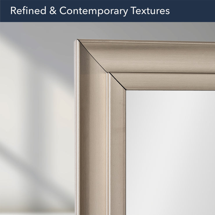 Head West Oil-Rubbed Framed Wall Mirror