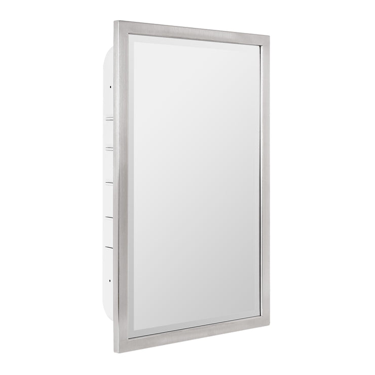 Classic Recessed Medicine Cabinet with Beveled Mirror