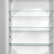 Brushed Nickel & Chrome Framed Recessed Medicine Cabinet