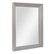 Gray Transitional Driftwood Framed Wall Mirror