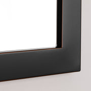 Dark Bronze Oil-Rubbed Stainless Steel Frame Vanity Mirror