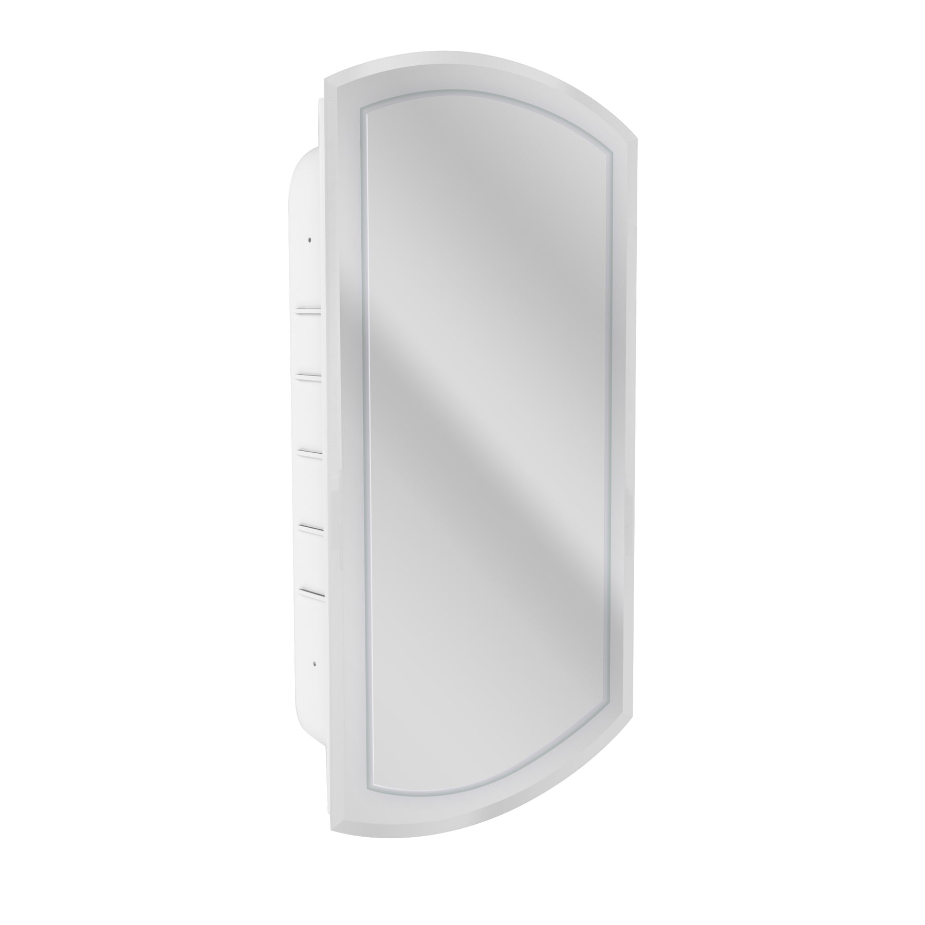  White Plastic Medicine Cabinet Shelf Replacement (1PIECE) -  Please Check PHOTOS for Dimensions