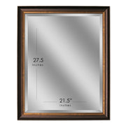 Bronze & Copper Oil-Rubbed Framed Wall Mirror