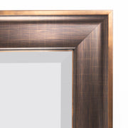 Bronze & Copper Oil-Rubbed Framed Vanity Mirror